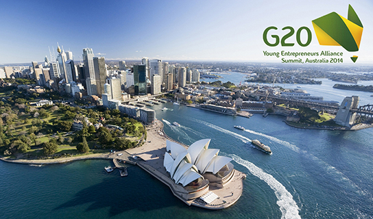 G20 young entrepreneurs, Australia 2014