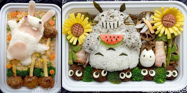 anna the red bento factory charaben monbento