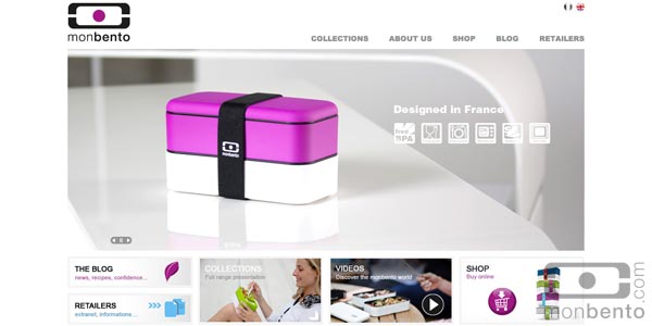 mon bento brand new website