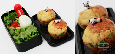 recette muffins bento