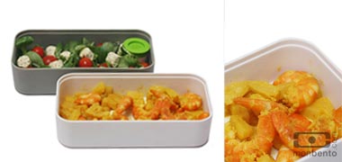 bento recipe shrimps with curry